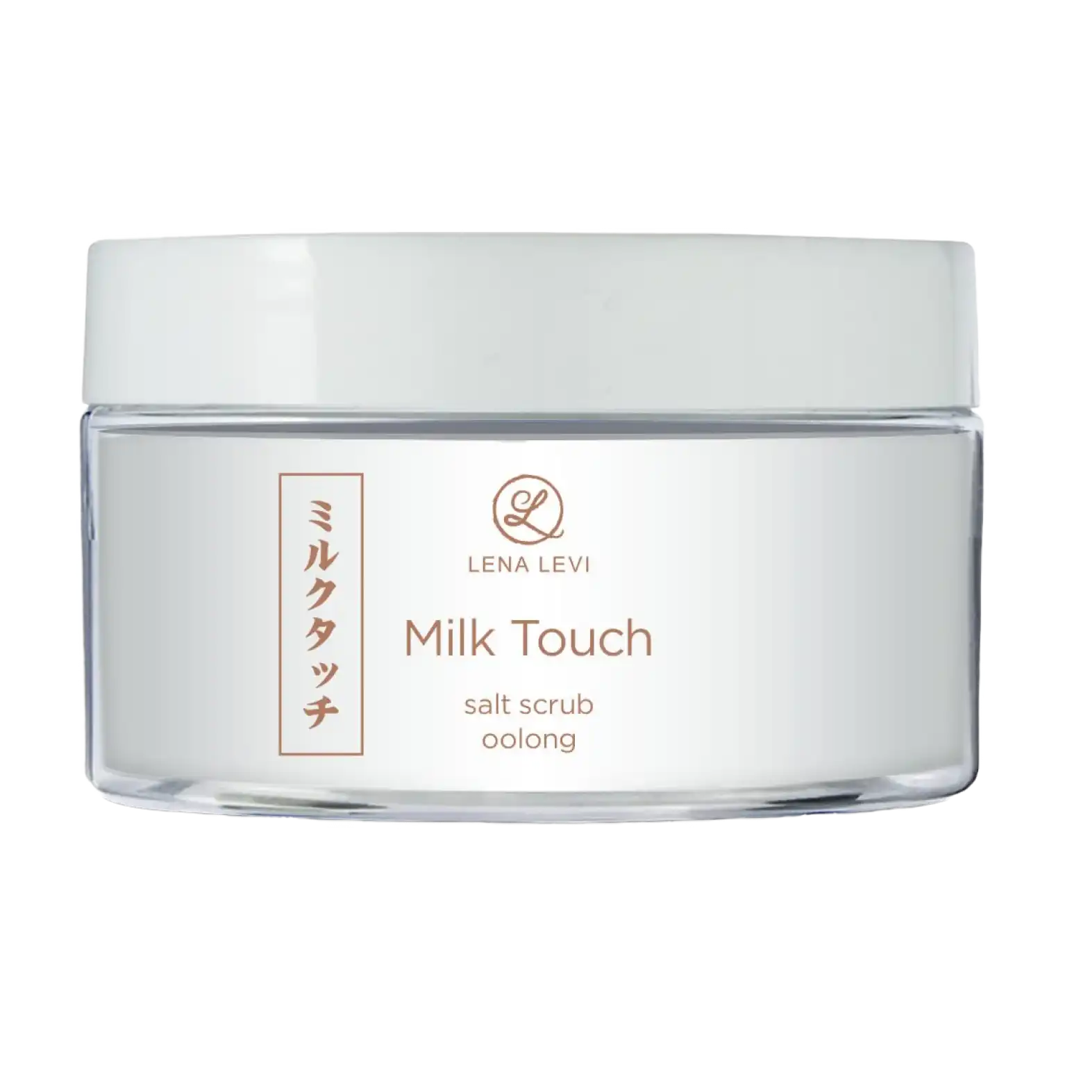 Молочный солевой скраб для тела с ароматом улуна Milk Touch, LenaLevi®