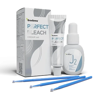 Профессиональный набор крем для осветления бровей Perfect Bleach, BrowXenna®