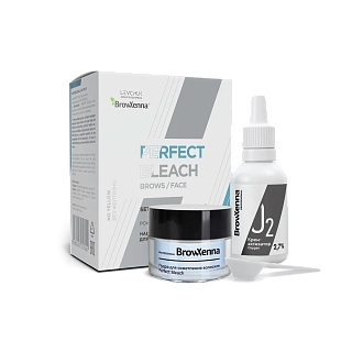Профессиональный набор средств для осветления волосков Perfect Bleach, BrowXenna®